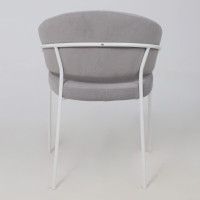 Кресло JUST (Джаст) антрацитовый Brandy Light 28/белый купить в Минске