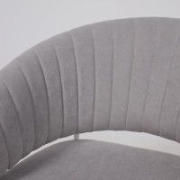 Кресло JUST (Джаст) антрацитовый Brandy Light 28/белый купить в Минске