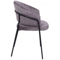 Кресло JUST (Джаст) графитовый VELUTTO 19 / черный купить в Минске