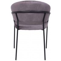 Кресло JUST (Джаст) графитовый VELUTTO 19 / черный купить в Минске