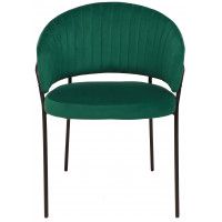 Кресло JUST (Джаст) зеленый VELUTTO 33 / черный купить в Минске