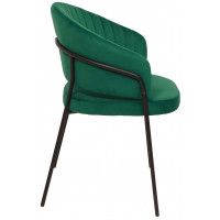 Кресло JUST (Джаст) зеленый VELUTTO 33 / черный купить в Минске