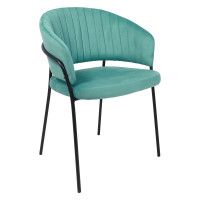 Кресло JUST (Джаст) светло-зеленый VELUTTO 43 / черный Кресло JUST (Джаст) светло-зеленый VELUTTO 43 / черный