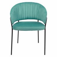 Кресло JUST (Джаст) светло-зеленый VELUTTO 43 / черный купить в Минске