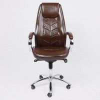 Кресло Akshome KAPRAL (Капрал) натуральная кожа коричневый купить в Минске