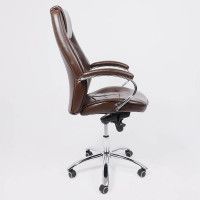 Кресло Akshome KAPRAL (Капрал) натуральная кожа коричневый купить в Минске