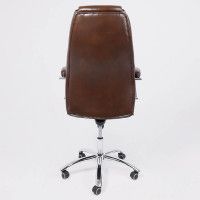 Кресло Akshome KAPRAL (Капрал) натуральная кожа коричневый купить в Минске