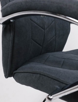 Кресло Akshome KAPRAL (Капрал) ткань серый