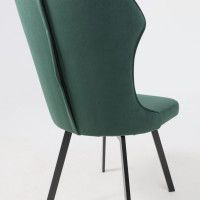 Стул AksHome КАВРУС U-R Nessi Jungle 11 темно-зеленый велюр/черный купить в Минске