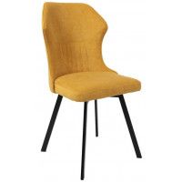 Стул AksHome КАВРУС U-R Nessi Mimoza 14 мимоза велюр/черный Стул AksHome КАВРУС U-R Nessi Mimoza 14 мимоза велюр/черный