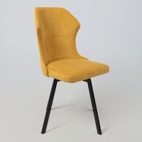 Стул AksHome КАВРУС U-R Nessi Mimoza 14 мимоза велюр/черный купить в Минске