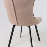 Стул AksHome КАВРУС U-R Seven 006 кремовый велюр/черный купить в Минске Стул AksHome КАВРУС U-R Seven 006 кремовый велюр/черный купить в Минске