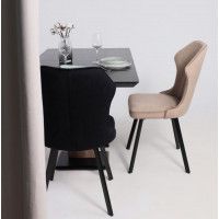 Стул AksHome КАВРУС U-R Seven 006 кремовый велюр/черный купить в Минске Стул AksHome КАВРУС U-R Seven 006 кремовый велюр/черный купить в Минске