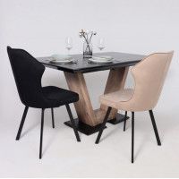 Стул AksHome КАВРУС U-R Seven 006 кремовый велюр/черный купить в Минске Стул AksHome КАВРУС U-R Seven 006 кремовый велюр/черный купить в Минске