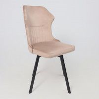 Стул AksHome КАВРУС U-R Seven 006 кремовый велюр/черный купить в Минске Стул AksHome КАВРУС U-R Seven 006 кремовый велюр/черный купить в Минске