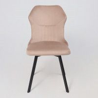 Стул AksHome КАВРУС U-R Seven 006 кремовый велюр/черный купить в Минске Стул AksHome КАВРУС U-R Seven 006 кремовый велюр/черный купить в Минске