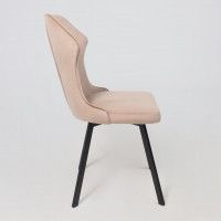 Стул AksHome КАВРУС U-R Seven 006 кремовый велюр/черный купить в Минске Стул AksHome КАВРУС U-R Seven 006 кремовый велюр/черный купить в Минске