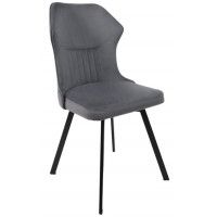 Стул AksHome КАВРУС U-R Seven 012 серый велюр/черный Стул AksHome КАВРУС U-R Seven 012 серый велюр/черный