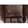 Кресло AksHome King A Lux (Кинг А) натуральная кожа темно-коричневый