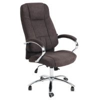 Кресло AksHome King A (Кинг А) ткань коричневый