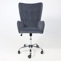 Кресло BELLA (Белла) XL Kiton 713 Graphite велюр/графит купить в Минске