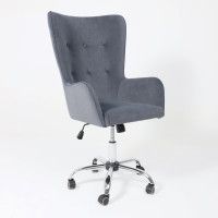 Кресло BELLA (Белла) XL Kiton 713 Graphite велюр/графит купить в Минске