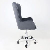 Кресло BELLA (Белла) XL Kiton 713 Graphite велюр/графит купить в Минске