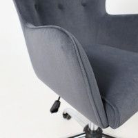 Кресло BELLA (Белла) XL Kiton 713 Graphite велюр/графит купить в Минске