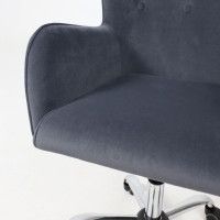 Кресло BELLA (Белла) XL Kiton 713 Graphite велюр/графит купить в Минске