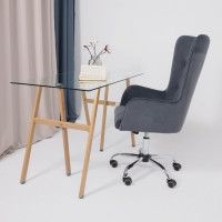 Кресло BELLA (Белла) XL Kiton 713 Graphite велюр/графит купить в Минске