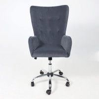 Кресло BELLA (Белла) XL Kiton 713 Graphite велюр/графит купить в Минске