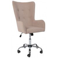 Кресло BELLA (Белла) XL Kiton 714 Powder велюр/пудровый