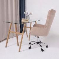 Кресло BELLA (Белла) XL Kiton 714 Powder велюр/пудровый купить в Минске