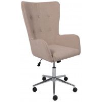 Кресло BELLA (Белла) XL chrome Kiton 714 Powder велюр/пудровый Кресло BELLA (Белла) XL chrome Kiton 714 Powder велюр/пудровый