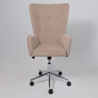 Кресло BELLA (Белла) XL chrome Kiton 714 Powder велюр/пудровый купить в Минске