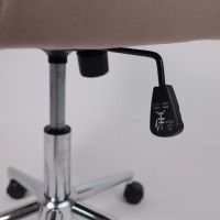 Кресло BELLA (Белла) XL chrome Kiton 714 Powder велюр/пудровый купить в Минске