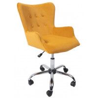 Кресло BELLA (Белла) Kiton 719 велюр/оранжевый мимоза Кресло BELLA (Белла) Kiton 719 велюр/оранжевый мимоза