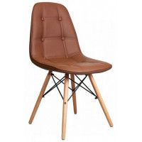 Стул AksHome Kord (Корд) коричневый/дерево