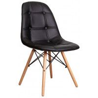 Стул AksHome Kord (Корд) черный/дерево