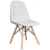 Стул AksHome Kord (Корд) белый/дерево