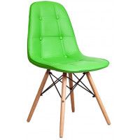 Стул AksHome Kord (Корд) зеленый/дерево