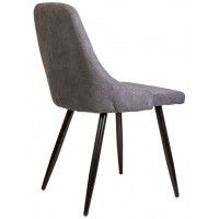 Стул AksHome LARA (Лара) темно-серая ткань 1701-30/черный купить в Минске Стул AksHome LARA (Лара) темно-серая ткань 1701-30/черный купить в Минске