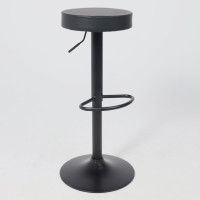 Стул барный Akshome LEMMA (Лемма) ECO черный/черный купить в Минске