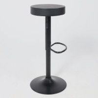 Стул барный Akshome LEMMA (Лемма) ECO черный/черный купить в Минске