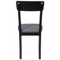 Стул LEO 1 гусиная лапка 38B/черный+черный купить в Минске