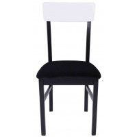 Стул LEO 1 черный велюр 29B/черный+белый купить в Минске