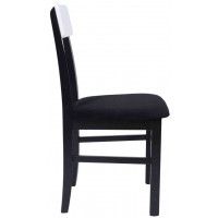 Стул LEO 1 черный велюр 29B/черный+белый купить в Минске
