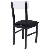 Стул LEO 1 черный велюр 29B/черный+белый купить в Минске