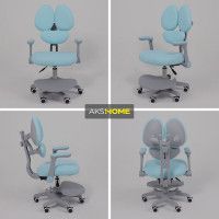 Кресло AksHome LEO (Лео) ткань голубой купить в Минске Кресло AksHome LEO (Лео) ткань голубой купить в Минске