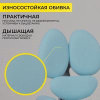 Кресло AksHome LEO (Лео) ткань голубой купить в Минске Кресло AksHome LEO (Лео) ткань голубой купить в Минске